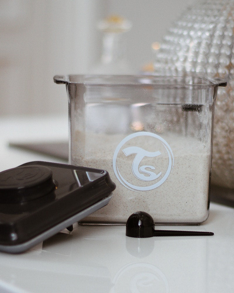 Récipient pour Lait en Poudre ou Aliments - Noir