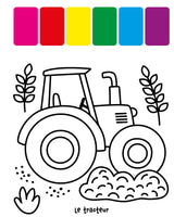 Ma Première Palette de Peinture - Ferme