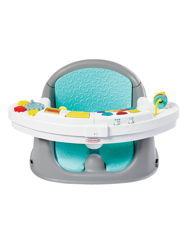 Infantino 3en1 Siège et Réhausseur de découverte Musique et Lumière 6M-3A
