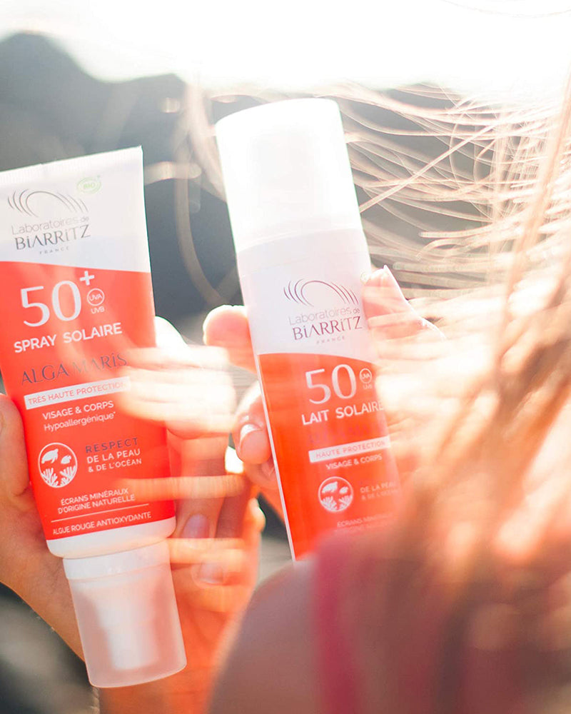 Spray Solar Certificado Orgánico SPF50+ 100ml - Laboratoires de Biarritz
