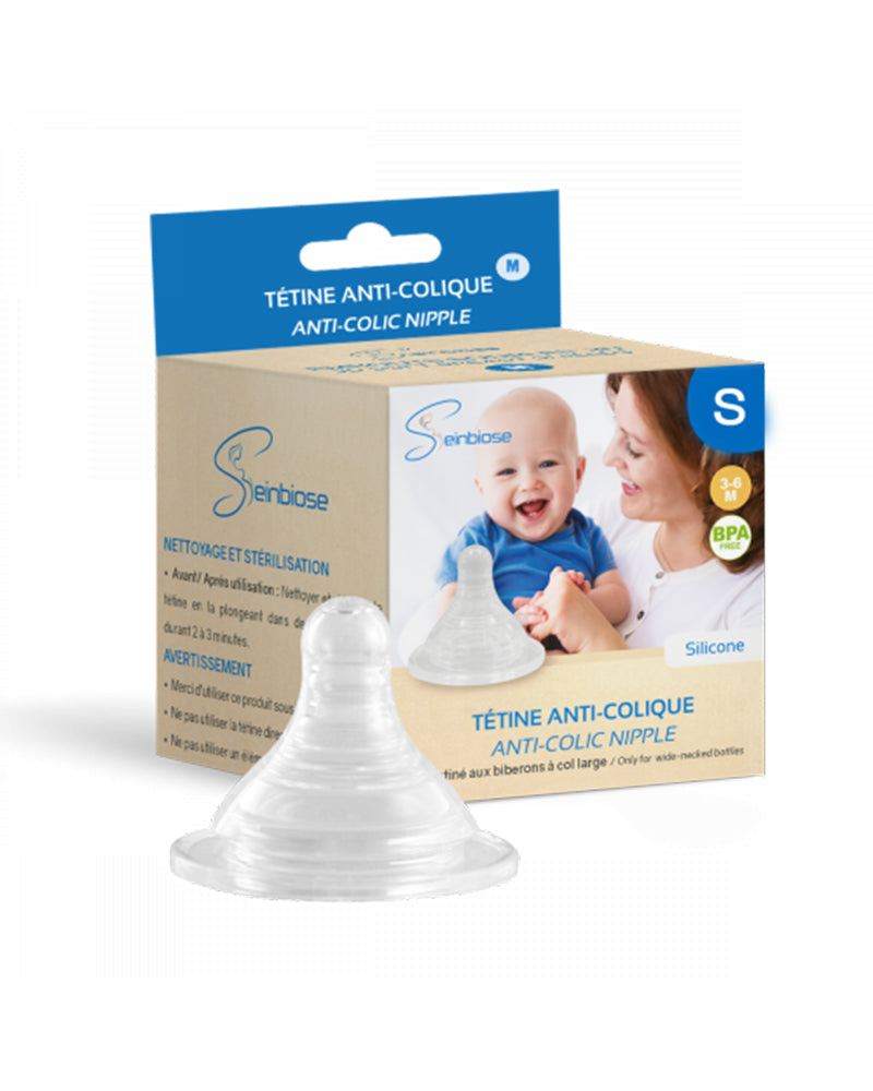 Tétine Seinbiose Anti-Coliques - Taille S