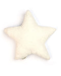 Bambidou Star Sherpa Pillow - Ivory