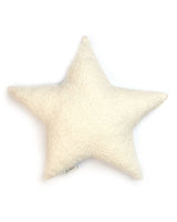 Bambidou Coussin Etoile Bouclette - Ivoire