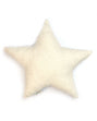 Bambidou Coussin Etoile Bouclette - Ivoire
