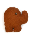 Bambidou Elephant Pillow Bouclette - Terracotta
