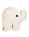 Bambidou Elephant Sherpa Pillow - Ivory