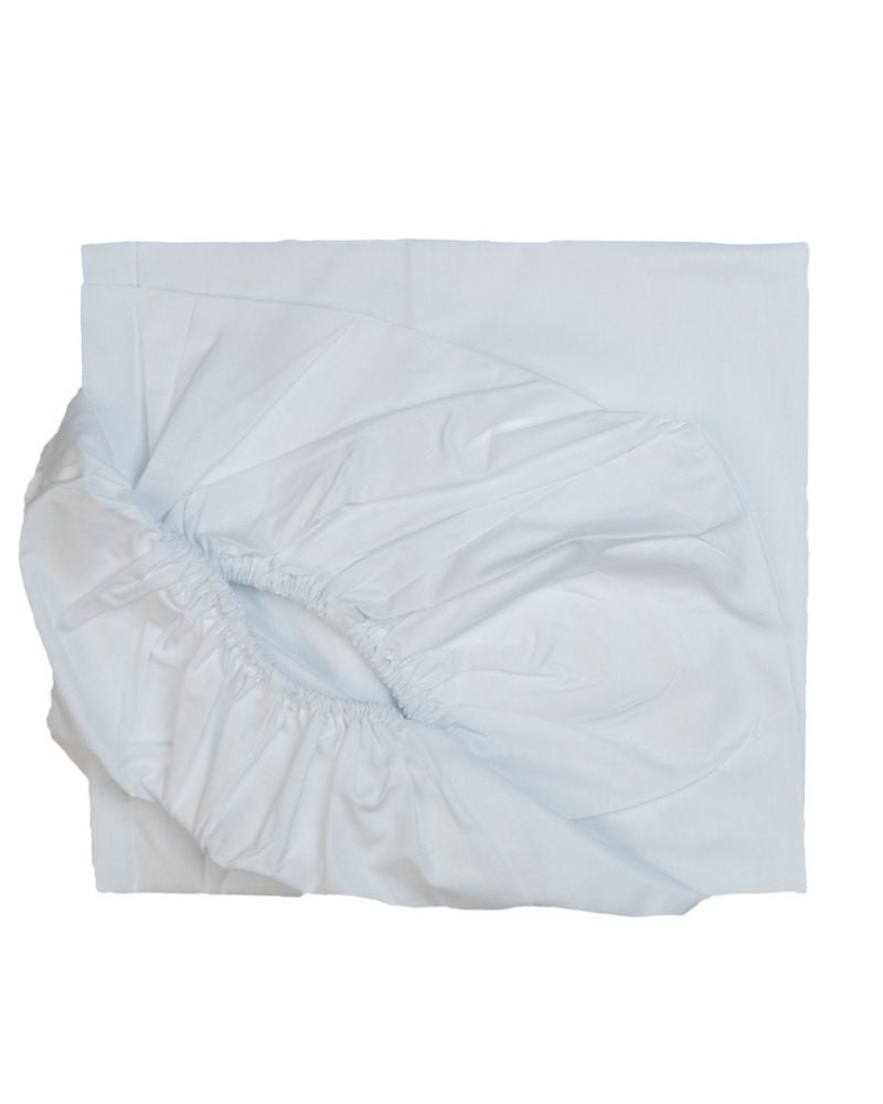 Bambidou Drap Housse Pour Lit Bébé 140x70 cm - Blanc