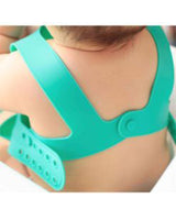 Bavoir Attache Dorsale MINIKOIOI en Silicone - Vert