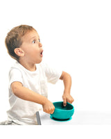 Bol avec Couvercle et Ventouse MINIKOIOI en Silicone – Vert