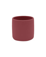 Set en Silicone MINIKOIOI : Bol Gobelet Cuillère – Rouge Velvet