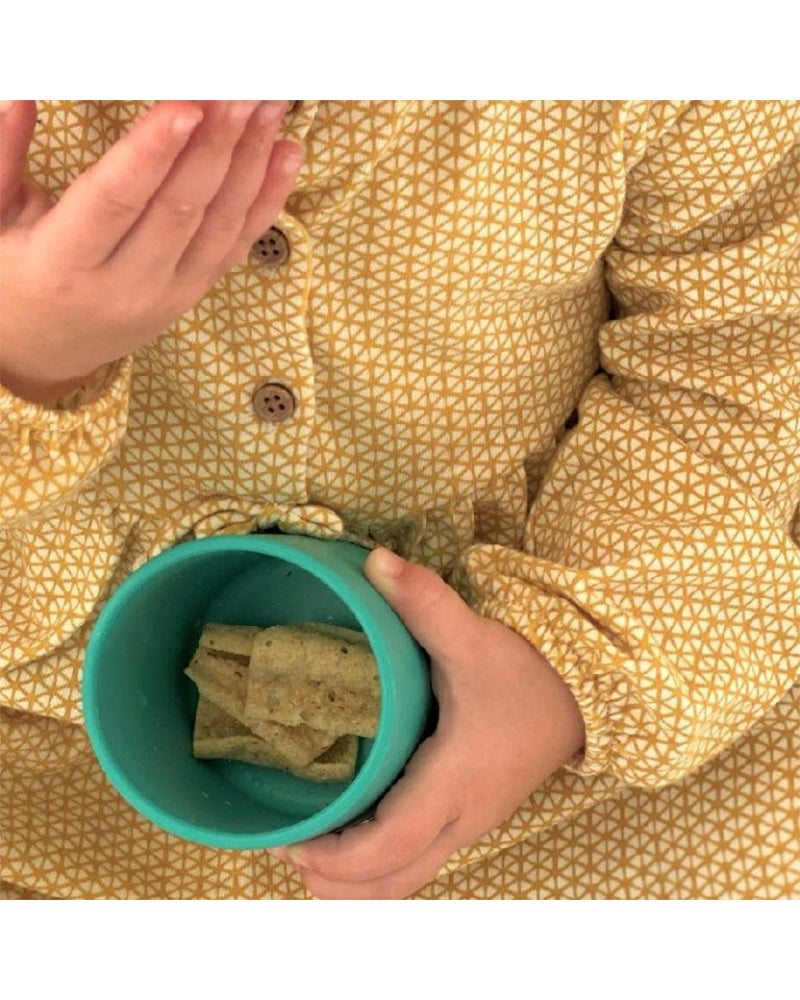 Gobelet Bébé MINIKOIOI en Silicone – Vert