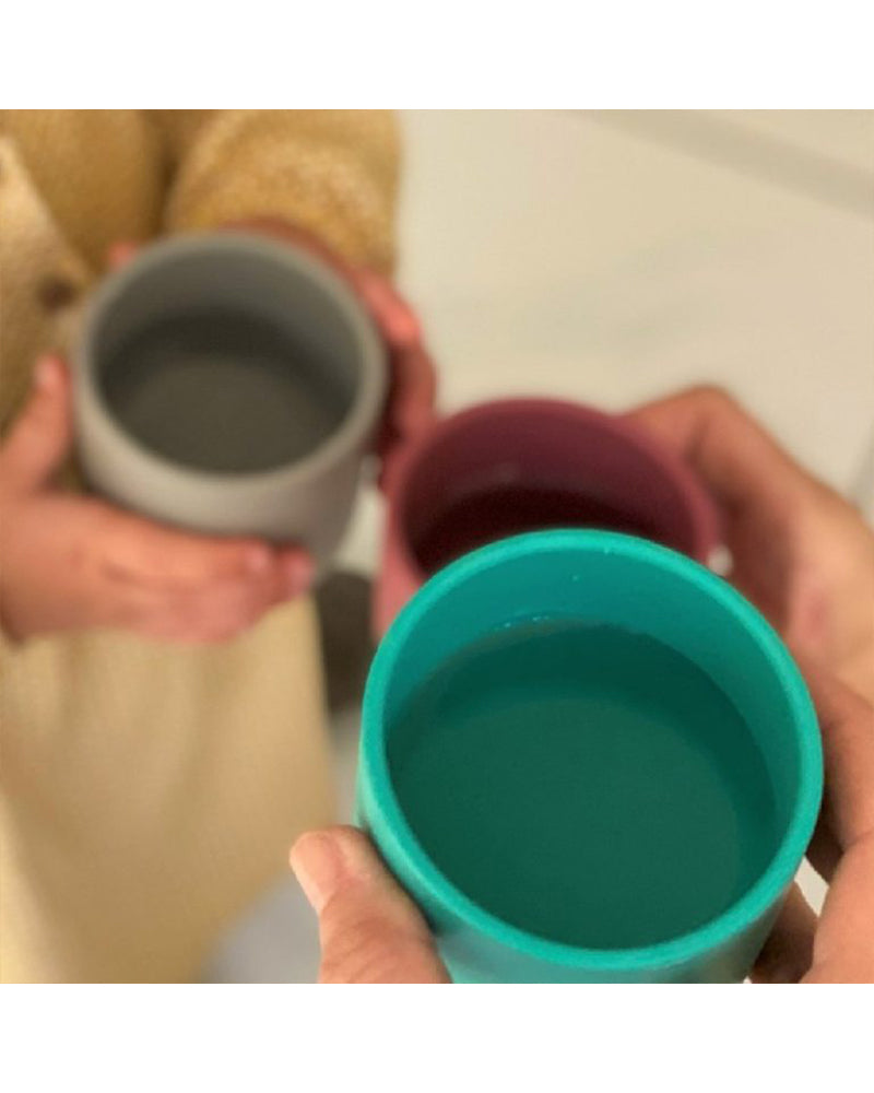 Gobelet Bébé MINIKOIOI en Silicone – Vert