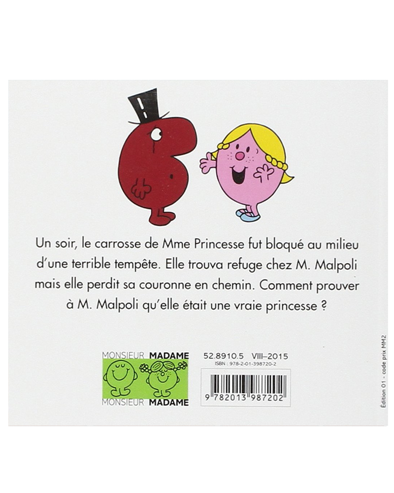 Monsieur Madame - Madame Princesse et le Petit Pois