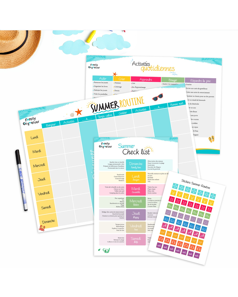 Summer Routine for Kids